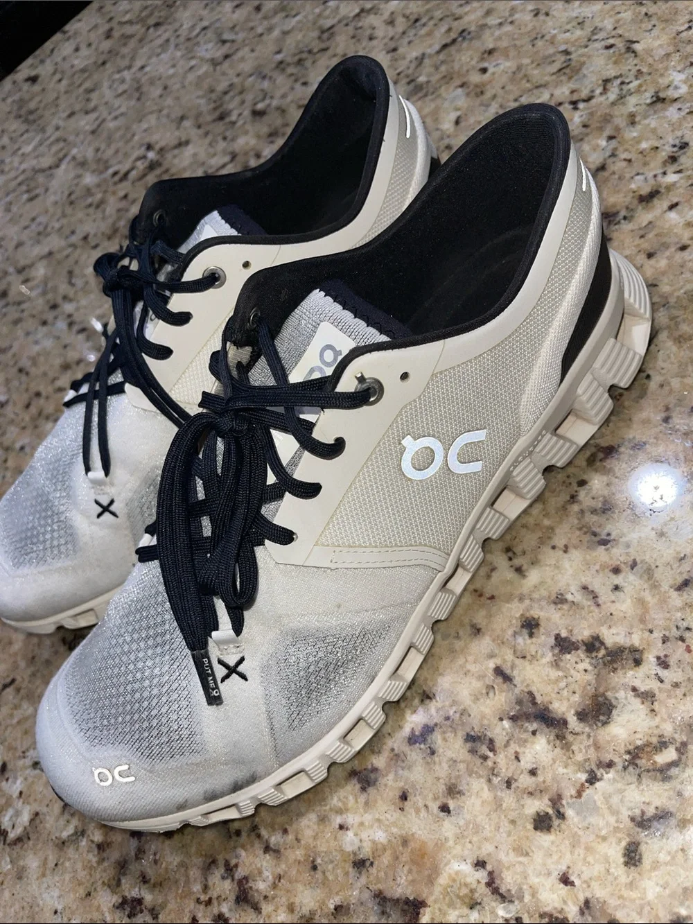 On Running Cloud White/Black Running Shoes